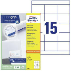Avery 3669 Avery univerzális címke - fehér 70x50, 8mm