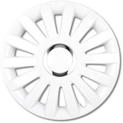 Leoplast Wind króm gyűrűs jégfehér 14 colos dísztárcsa