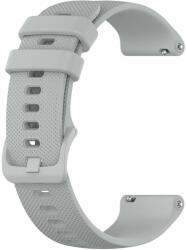 Techsuit Watchband 20mm szilikon szíj W006 (szürke)