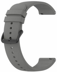 Techsuit Watchband 22mm szilikon szíj W001 (szürke)