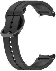 mobilePlaza Wristband samsung watch 4/5 szilikon szíj (fekete)