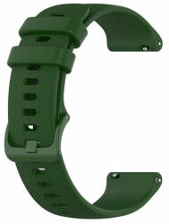 Techsuit Watchband 20mm szilikon szíj W006 (zöld)