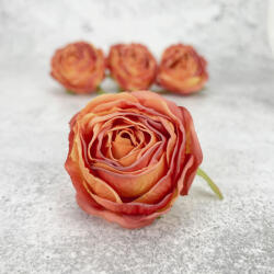 Százlevelű rózsa fej - napsárga 4db/csomag