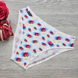 Barones bikini fazonú pamut női bugyi szívecske mintás 2XL 62566