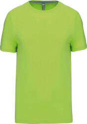 Kariban jersey rövid ujjú férfi póló KA356, Lime-2XL