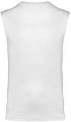 Kariban organikus széles vállú ujjatlan férfi póló KA3022IC, White-S