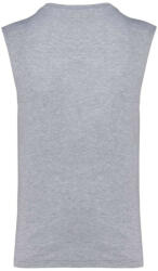 Kariban organikus széles vállú ujjatlan férfi póló KA3022IC, Oxford Grey-S