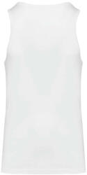 Kariban organikus férfi ujjatlan póló KA3023IC, White-XL