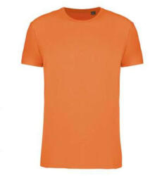 Kariban körkötött organikus férfi póló rövid ujjú KA3032IC, Light Orange-XS