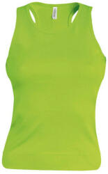 Kariban sporthátú vastag Női trikó KA311, Lime-L