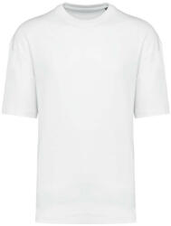 Kariban szélesebb szabású unisex környakas póló KA3008, White-XS