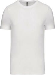 Kariban jersey rövid ujjú férfi póló KA356, White-4XL