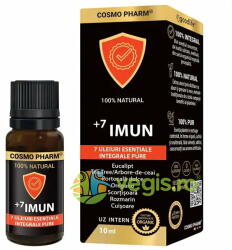 Cosmo Pharm +7 Immun (7 Uleiuri Esentiale Integrale Pure) 10ml