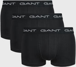 Gant 3PACK Boxeri GANT Colin negru XL