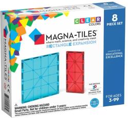 Magna-Tiles Extensie Dreptunghiuri, 8 piese (MGT-15816) Jucarii de constructii magnetice
