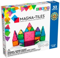 Magna-Tiles Clear Colors, set magnetic 32 piese (MGT-02132) Jucarii de constructii magnetice