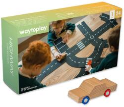 Waytoplay Traseu auto Waytoplay, Highway Car Edition, 25 piese (WTP-24HI1H) - orasuljucariilor