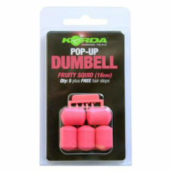 Korda Pelete Artificiale Korda Pop-up Dumbell, Fruity Squid, 16mm, 5buc/plic (A.KPB20)