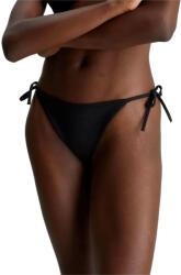 Calvin Klein Bikini Bottom String Side Tie KW0KW02431 BEH pvh black (KW0KW02431 BEH pvh black) Costum de baie dama