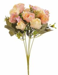 Buchet 5 fire trandafirasi artificiali pentru aranjamente florale (4006)