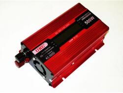 CEJ Инвертор на напрежение ukc kc-500d, 12v - 220v, 600w, lcd (ukc kc-600d)