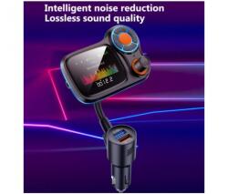 Smart Technology Автомобилен трансмитер Car Kit T831, Bluetooth, USB зарядно, TFT цветен дисплей (Car Kit T831)