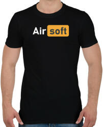 printfashion Airsoft - Férfi póló - Fekete (15529855)