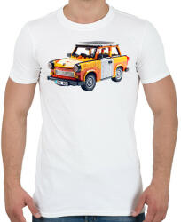printfashion LEGO Trabant - Retro autó - Férfi póló - Fehér (15532877)
