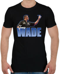 printfashion James Wade - Férfi póló - Fekete (15543558)