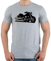 printfashion Yamaha dragstar - Férfi póló - Sport szürke (15562000)