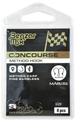 EnergoTeam Benzár Concourse Method Carp Fine Barbless Horog 14 (43466014)