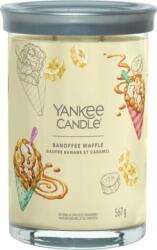 Yankee Candle Signature Banoffee Wafle illatgyertya 567 g