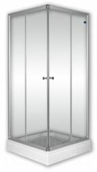Sanimix 22.1512 Szögletes zuhanykabin átlátszó üveggel 90x90x200 cm (SX22.1512/3MW)