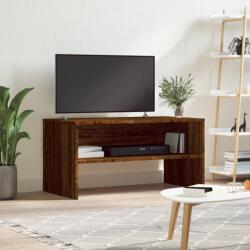vidaXL barna tölgy színű szerelt fa TV-szekrény 80 x 40 x 40 cm (815236)