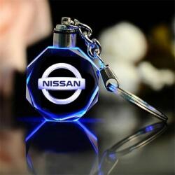 Nissan világító kulcstartó - lézergravírozott