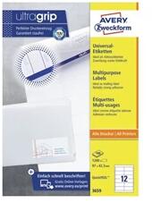 AVERY 3659 QP 97×42, 3mm univerzális 1200db-os etikett (3659) - bestbyte