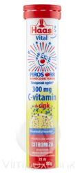 Haas pezsgőtabletta limit C-vit+cink 80g - alkuguru