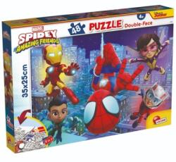 Noriel Puzzle Marvel Spidey 2 in 1, 48 piese, liscani, Noriel RB36922 Puzzle