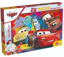 Noriel Puzzle Disney Cars 2 in 1, 24 piese, liscani, Noriel RB36921 Puzzle
