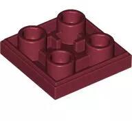 LEGO® 11203c59 - LEGO sötétpiros inverz csempe 2 x 2 méretű (11203c59)