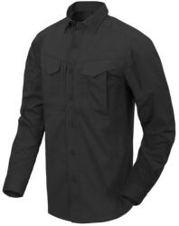 Helikon-Tex Риза DEFENDER Mk2 с дълъг ръкав - PolyCotton Ripstop - черен (KO-DF2-PR-01)