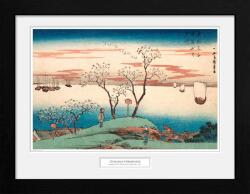 GB eye Poster cu ramă GB eye Art: Hiroshige - Cherry Blossom at Gotenya (PFC3703)