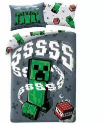 Halantex Minecraft: Creeper és TNT kétrészes ágyneműhuzat garnitúra - 140 x 200 cm (MNC-324BL) - jatekbolt