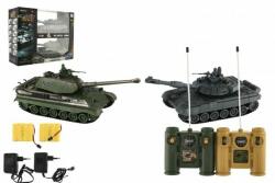 Teddies Tank RC 2buc 36cm + set rezervor reincarcabil cu sunet si lumina Tank RC 2buc 36cm (TD00311020)