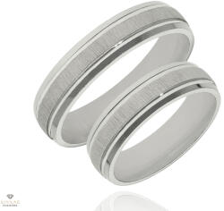 Újvilág Kollekció Ezüst női karikagyűrű 56-os méret - T506/N/56-DBR
