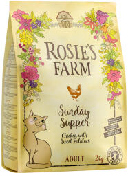 Rosie's Farm 2kg Rosie's Farm Adult Csirke & édesburgonya száraz macskatáp 20% kedvezménnyel