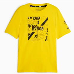 PUMA Póló sárga XL Borussia Dortmund Ftbcore