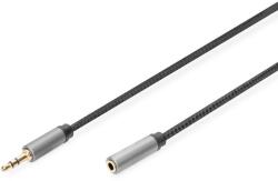 ASSMANN Audio Anschlusskabel, 3, 5mm Klinke 3, 5mm Buchse, 1, 8M (DB-510210-018-S) (DB-510210-018-S)