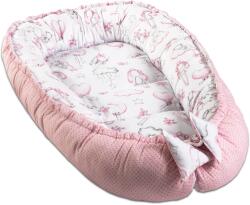 Kidizi Cosulet bebelus pentru dormit Kidizi Baby Nest Cocoon 90x50 cm Fairy Clouds (5949551907176)