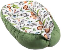 Kidizi Cosulet bebelus pentru dormit Kidizi Baby Nest Cocoon 90x50 cm Safari (5949551907107)